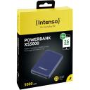 Intenso Power Bank 7313525 5000 mAh, Li-Poly, 2.1 A, USB-A 1, USB-C 1, microUSB 1, sinine