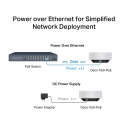 TP-Link Deco X50-PoE (3-Pack) AX3000 Wi-Fi 6 PoE Mesh система 3 устройства 2.5 Gbps Белый