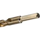 Dewalt 12mm HSS-Co DT4916-QZ urbis, 151mm garums, 3 plakana &scaron;afta, Cobalt, metāla urb&scaron;anai