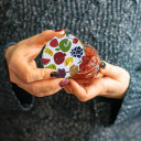 Dangtelis Ø66, vaisių, 10 vnt. BROWIN 136335, metalas, silikono sluoksnis, 66 mm