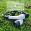 EV Charge Premium EU CE universalus įkrovimo kabelis 22 kW, 32A, Type 2 į Type 2, 7.5 m, juodas