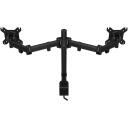 Endorfy monitorid, EY8F003, 2 ekraani tugi, 2 x 8 kg, 13-27 tolli, VESA 75 x 75 mm, 100 x 100 mm, must