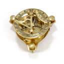 Klasisks kompass ar saules pulksteni, misiņš, R562188, Origin Outdoors