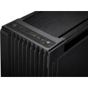Asus Kaste PROART PA602 WOOD TG PWM BLACK, 2x200mm priek&scaron;ējie ventilatori, 1x140mm aizmugurējais ventilators, 8x2.5" disku vietas