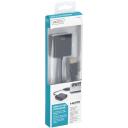 Digitus HDMI kuni VGA muunduradapter DA-70461, 1080p, 1xVGA, 3,5mm audio, must