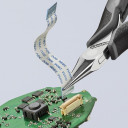 Elektronikas knaibles ESD, Knipex, 35 22 115, 115 mm, spoguļpulēta galva, daudzkomponentu rokturi