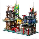 Lego NINJAGO NINJAGO City Markets 71799, 6163 elementu, 21 figūriņas, 14+ gadi