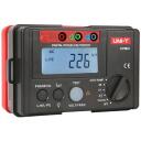Uni-T RCD testers UT582+, 10 mA, 20 mA, 30 mA, 100 mA, 300 mA, 500 mA, 600 V, AUTO RAMP, datu turē&scaron;ana, aizmugurējais displejs