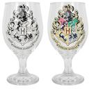 Paladone Hogwarts krāsu maino&scaron;s ūdens glāze PP4259HP, 400ml, daudzkrāsains, oficiāli licencēts Harija Potera produkts