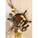 Giles & Posner Galda rakletes grils EK4511GV2VDE, 800W, 29x29cm, akmens plāksne, 6 pannas, 6 lāpstiņas