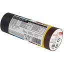 Emos PVC izoliacinė juosta F615992, 10 m, 15 mm, 10 vnt., UV atsparumas, vandens atsparumas, elektrinė izolaicija 40 kV/mm