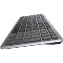 Dell Klaviatuur KB740 580-AKOZ, traadita, Titan hall, 3 nuppu, Bluetooth 5.0, QWERTY vene, AA t&uuml;&uuml;p