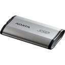 Adata I&scaron;orinis SSD SD810-4000G-CSG 4TB, USB 3.2 Gen 2x2, 2000MB/s, IP68, aliuminis, sidabrinis