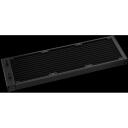 Deepcool Vedelik CPU jahutus LS720S ZERO DARK R-LS720-BKNNMM-G-1, 85.85 cfm, 500-2250 rpm, 3 ventilaatorit, lekkimise tehnoloogia