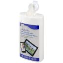 Logilink Puhastuslapid RP0010, 100 tk, alkoholivabad, biolagunevad, perforatsiooniga