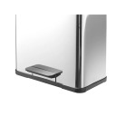 Atkritumu &scaron;ķiro&scaron;anas tvertne ar pedāli &Ouml;ko duo Plus L HAILO 030630260 17+9L melna