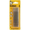 Dewalt Jigsaw Blade DT2059-QZ 101 mm Bi-Metal, 5 gab, 2.4-5 TPI, Multi Materiāls, Sudraba