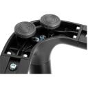 Logilink statīvs BP0079, 49-70", 40 kg, melns, V-bāze, VESA 200x200-600x400, kabelis, anti-tip strap
