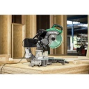 Mitrējošā zāģa HIKOKI C12RSH3WAZ, jaudīgs un precīzs, 305 mm, ar ēnas līnijas tehnoloģiju un divkāršo slīpuma funkciju