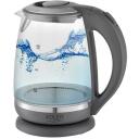 Adler | Kettle | AD 1286 | Standard | 2200 W | 2 L | Plastic/Glass | 360&deg; rotational base | Grey
