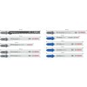 Bosch Saagiterade komplekt 2607011943, 100 mm, 1 tk, sobib puidule, sobib mitteferrosetele metallidele