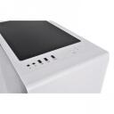 Thermaltake S100 TG Snow Korpus CA-1Q9-00S6WN-00, 12cm ventilaator, 6.1kg, Karastatud klaas, Micro ATX, 4x2.5'' sisemine