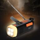 Adler AD 1920 h&auml;daolukorra raadio, 4500 mAh, must, AM, FM, SW, Bluetooth, taskulamp, USB C laadimine