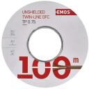 Emos Garsiakalbio kabelis SP075/TP S8307, 100 m, 0,75 mm2, 50 V, skaidrus, PVC