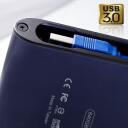 Silicon Power HDD cietā diska korpuss A80 SP020TBPHDA80S3B, 2000 GB, 2.5", USB 3.0, zila, triecienizturīgs, ūdensizturīgs