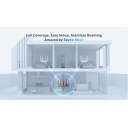 Ruijie RG-EW1300G | 1300 Mbps Wi-Fi 5 Kahe Sagedusalaga Mesh Juhtmevaba Ruuter — 3× Gigabit LAN Porti, 5× 4.5 dBi Antennid, 5 GHz, Must Korpus