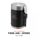 Food thermos The Legendary Classic 0.4L matte black Stanley® 2809382005