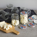 730 ml keeratava kaanega t&uuml;nnpurk &Oslash;82 - 6 tk BROWIN 132723, 720 ml, klaas