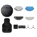 Putekļu sūcējs robots sausai un mitrai tīrīšanai ar Li-jon 5200 mAh akumulatoru, 4000 Pa jaudu, 0,45 L putekļu tvertni un 5 L bāzes staciju Melns S8+ Midea