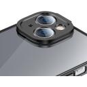 Baseus Glitter l&auml;bipaistev korpus ja karastatud klaas iPhone 14 Plus, must, &uuml;hilduv iPhone 14 Plus