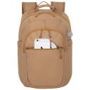 Rivacase Рюкзак Aviva 14" 5432BEIGE, 16L, 510g, водоотталкивающий, 2 боковых кармана, органайзер