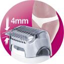 Braun Moteri&scaron;kas skustuvas LS 5560, 330g, violetinis, akumuliatorius, 40min, 3 antgaliai, SoftStrip, EasyGlide