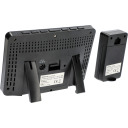 Weather Station RCC, DCF 2MEASURE 260808, electronic, wireless, backlit, sensor, black