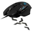 Logitech G G502 HERO m&auml;ngurihiir, 910-005470, 25600 DPI, 11 nuppu, 1000 Hz, optiline, ergonoomiline disain