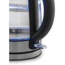 Zelmer Kettle ZCK8013 71507063P, 2200 W, 1.7 l, nerūdijančio plieno/juoda, paslėptas &scaron;ildymo elementas, LED ap&scaron;vietimas