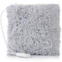 Elektriskās apsildes spilvens 38×38 cm ar 2 līmeņiem 80 W vienai personai mazgājams ar pulti pelēks CR7428 Camry