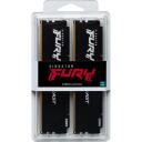 Kingston Operatīvā atmiņa (RAM) Fury Beast Black KF552C40BBK2-16, 2 x 8 GB, 5200 MHz, CL40, 1.25 V, 2 moduļu komplekts