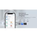 Ruijie RG-EW1300G | 1300 Mbps Wi-Fi 5 Kahe Sagedusalaga Mesh Juhtmevaba Ruuter — 3× Gigabit LAN Porti, 5× 4.5 dBi Antennid, 5 GHz, Must Korpus