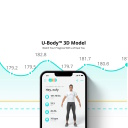 Профессиональные умные напольные весы с полным анализом состава тела 3D виртуальная модель до 180 кг для нескольких пользователей P2 Pro T9149111 Eufy