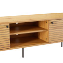 TV galds LINE 150x40xH50cm, melamīns ar ozola rakstu 45125