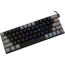 White Shark Klaviatuur WAKIZASHI-2-US-B-G-RED.SW, 0.430 kg, 29.2 cm, 10.5 cm, 3.5 cm, RGB valgustus, 64 klahvi, USB-A/USB-C