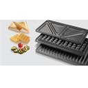 Sumuštinių skrudintuvas, kurio galia 700 W ir 3 plokštės SM703GCG Pilkas Gorenje