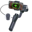 Goxtreme GX4 Stabilizators 55245, 3 asu, 3600 mAh, 8h, 330&deg; slīpums, 360&deg; panorāma, 160&deg; pagrie&scaron;ana, Bluetooth, aizsargfutrālis