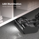 Smart cordless stick vacuum cleaner with foldable tube 530W 2500mAh 29.6V turbo main brush and mite brush self-standing ASC0002 Aeno