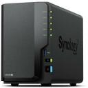 Synology NAS хранилище DS225+, 2 ГБ памяти, 2 отсека, 3.5" SATA HDD, 2.5" SATA SSD