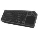 Natec traadita klaviatuur SMART TV TURBOT 2 NKL-2317, 90 klahvi, ilma taustvalgustuseta, traadita, USB